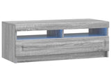 LED TV Cabinet Grey Sonoma Engineered Wood 897881