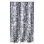 Insect Curtain Silver 118x220 cm Chenille 315140