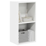 Bookcase White 40x30x76,5 cm Engineered Wood 800927