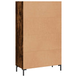 Highboard Smoked Oak 69.5x31x115 cm Engineered Wood 830329