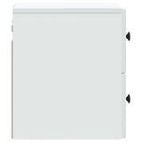 Wall-Mounted Bedside Cabinet 2 pcs White 33 x 34.5 x 40 cm 897956