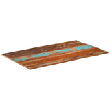 Rectangular Table Top 60x100 cm 15-16 mm Solid Reclaimed Wood 286045