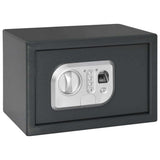 Digital Safe with Lock Dark grey 31 x 20 x 20 cm Steel 42011310