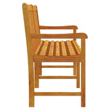 Garden benches 1-Seater 219 x 55.5 x 90 cm Solid Acacia Wood 316613