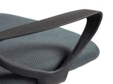 102.5-126cm Draughtsman Office Chair, with Footrest - Grey T3398P329505