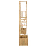 Garden Arch Natural 177 x 40 x 205 cm Bamboo 42028055