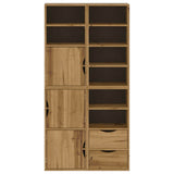 Side Cabinets 4 pcs "ODDA" 40x24x79 cm Solid Wood Pine 3365352