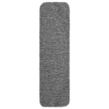Anti Slip Stair Mats 15 pcs 75x20 cm Grey Rectangular 340397