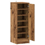 Shoe Cabinet Artisan Oak 32x35x92 cm Engineered Wood 856709