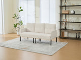 GOMYWAY Oversized Loveseat, Modern & Plush Double-seater Sofa, Corduroy Upholstered Couch, Cozy W2678P422283