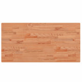 Basin Shelf Wall Mounted Steel and Solid Wood Beech 3302442
