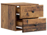 Wall-Mounted Bedside Cabinet Old Wood 34.5 x 33 x 40 cm 899161