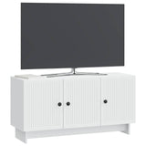 TV Cabinet White 99 x 34.5 x 50 cm Engineered Wood 894025