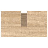 Bathroom Cabinet Sonoma oak Engineered wood, iron Small 831575