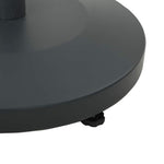 Outdoor Umbrella Base Dark grey 48 x 48 x 32 cm Steel, Concrete 42010012