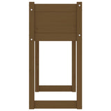 Planter Honey Brown 78x40x81 cm Solid Wood Pine 822135