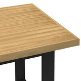 Dining Table NOAIN U-Shaped Legs 160x90x75 cm Solid Wood Pine 4100044
