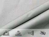Sun Shade Sail Light Grey 5x3.5 m 100% Polyester Oxford 4000550
