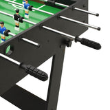 Folding Football Table 121x61x80 cm Black 91938