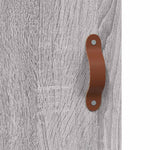 Wall Mounted Cabinets 2 pcs Grey Sonoma Engineered Wood 3197999