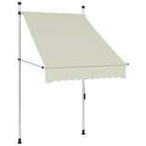 Window awnings Cream 180 g / m Polyester with PU Coated 145833