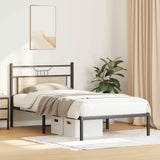 Bed Frame without Mattress Sonoma Oak 107x203 cm Engineered Wood 4106788