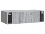 Wall-Mounted TV Cabinet Grey Sonoma 78.5 x 41 x 30 cm 898351