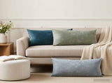 Throw Pillow 6 pcs HEERLEN Light Blue 40 x 70 cm 925390