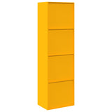 Storage Cabinet Mustard Yellow 60 x 40 x200 cm Steel 3406205
