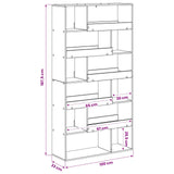 Book Shelf Black oak 100 x 33 x 156.5 cm Engineered Wood 3446641