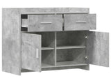 Sideboard Concrete Grey 75 x 36 x 80 cm Engineered Wood 8011118