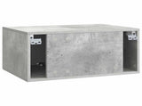 Wall-Mounted TV Cabinet Concrete Grey 59.5 x 41 x 30 cm 899358