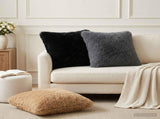 Cushion Cover 12 pcs HEERLEN Taupe 50 x 50 cm PV Fleece 911103