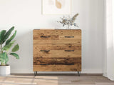 Sideboard Old Wood 69.5 x 34 x 90 cm Engineered Wood and Iron 881495