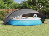 Pool Dome Folding Manual Black 405 x 405 x 192 cm 42001110