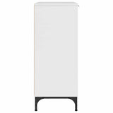 Sideboard High Gloss White 69.5 x 33 x 82 cm Engineered Wood 883428