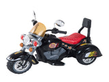 Kids Ride On Toy Car Motorbike Electric Scooter 6V Battery Operated Toy Trike-Black T3398P348134