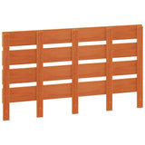 Headboard Wax Brown 150 cm Solid Wood Pine 844446