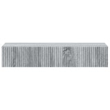 Wall-Mounted Side Table Grey Sonoma 87.5 x 34.5 x 17 cm 898501