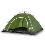 Camping Tent 5-Person Green Quick Release 4004173