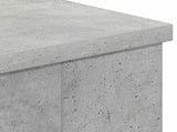 Electric Fireplace Concrete 47 x 18 x 48 cm Engineered wood 8021066
