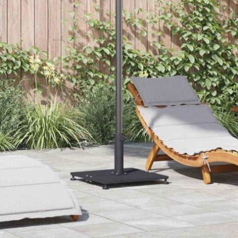 Outdoor Umbrella Base Dark grey 45 x 45 x 31 cm Steel 42009947
