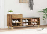 Shoe Cabinet Old Wood 102 x 36 x 60 cm Engineered Wood 881033