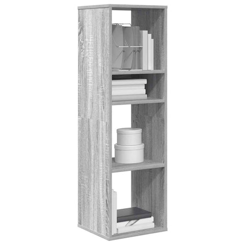 ZNTS Book Cabinet Grey Sonoma 34x31x112 cm Engineered Wood 860288