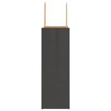 Paper Bags 250 pcs with Handles Black 21x11x31 cm 4101644