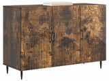 Sideboard Smoked Oak 89 x 34.5 x 80 cm Engineered Wood 894880
