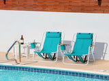 Folding Beach Chair Set of 2 for Adults, 4 Position Portable Backpack Foldable 92694643