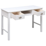 Writing Desk White 110x45x76 cm Wood 284155