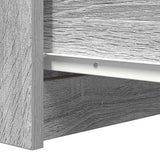 Sideboard with Drawers Grey Sonoma 37.5x35x99 cm Engineered Wood 861765