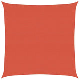 Sunshade Sail 160 g/m Terracotta 4x4 m HDPE 311331